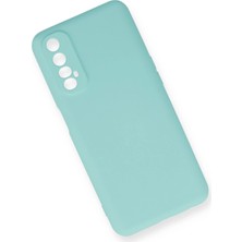 Newface Realme 7 Kılıf Nano Içi Kadife Silikon - Turkuaz