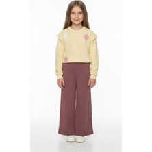 Stilera Kız Çocuk Meyve Figürlü 2'li Alt Üst Takım 5-8 Yaş