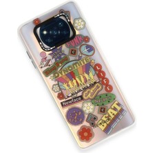 Newface Xiaomi Pocophone X3 Kılıf Estoril Desenli Kapak - Estoril - 14