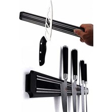 MarkEntegra Mıknatıslı Paslanmaz Duvar Bıçak Askısı - 55 cm