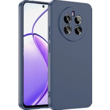 Egstech Realme 12+ (Plus) 5g Kılıf Lansman Premium Kadife Kaplama Lens Korumalı Soft Silinebilir Arka Kılıf