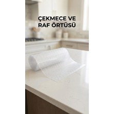 Pazarcan Şeffaf Kaydırmaz Pvc Raflık Dolap Içi Çekmece Koruyucu 45X300 cm