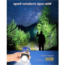 MarkEntegra 800 Lümen 7 Modlu USB Şarj Edilebilir Mini El Feneri