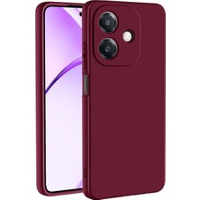 Egstech Oppo A3 Kılıf Lansman Premium Kadife Kaplama Lens Korumalı Soft Silinebilir Arka Kılıf
