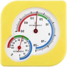 MarkEntegra Çift Fonksiyonlu Analog Sıcaklık ve Nem Ölçer Termometre