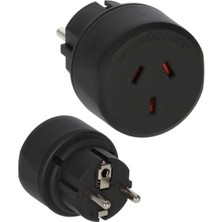 MarkEntegra IP20 Uyumlu Topraklı Seyahat Adaptörü, 10A Kapasite