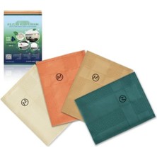 MarkEntegra Zümrüt Renk Mikrofiber Temizlik Bezi - 4'lü Paket