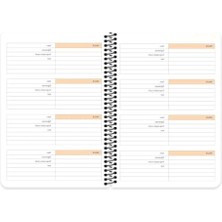 MarkEntegra A5 Boyutunda Spiralli Akademik Ajanda - 2024-2025