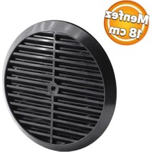 MarkEntegra Yuvarlak Mutfak Cam Menfezi, 18 cm