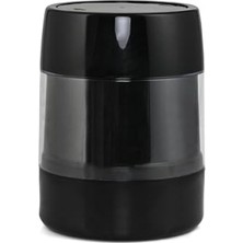 MarkEntegra Şık Siyah Çöp Kovası - 3 Litrelik Kapasite