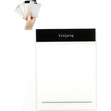 MarkEntegra Şeffaf Yapışkan Not Kağıtları (Sticky Notes)