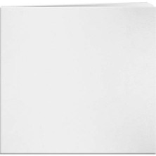 MarkEntegra Suni Deri Kapaklı Hatıra Kitabı, 30.5X30.5 Cm, Beyaz