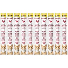 MarkEntegra Yüksek Et Içerikli Yumuşak Çiğneme Çubukları - 10 Adet Paket