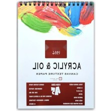 MarkEntegra Akrilik Boyama Defteri - A5 Boyut, 350GR, 15 Yaprak