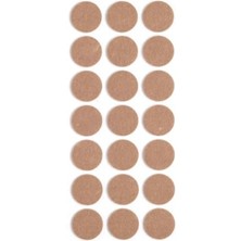 MarkEntegra Yuvarlak Mobilya Ayağı Koruyucu Keçe - 28 Adet, 2.8 cm