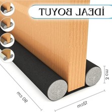 MarkEntegra Kapı Altı Rüzgar Önleyici - Isı Yalıtım Süngeri (Gri)