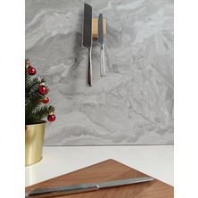 MarkEntegra Mıknatıslı Duvara Monte Ahşap Bıçak Bloğu ve Tutucu, 2 Bıçak Kapasiteli