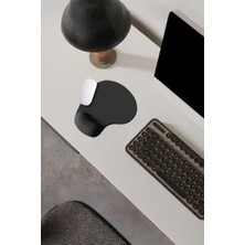 MarkEntegra Bilek Destekli Siyah Mouse Pad - Ergonomik Tasarım