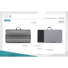 MarkEntegra Ergonomik Dizüstü Bilgisayar Çalışma Masası - 17" ile Uyumlu