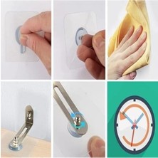 MarkEntegra 4 Adet Kendinden Yapışkanlı Eşya Sabitleyici Aparat