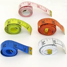MarkEntegra Vücut Ölçüm Metresi - 150 cm Uzunluk, 2 Adet (Sarı)