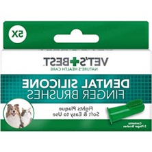 MarkEntegra Silikon Parmak Diş Fırçası - Kedi ve Köpekler Için