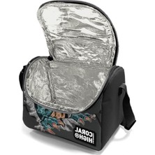 MarkEntegra Termal Astarlı Erkek Beslenme Çantası - Siyah Gri Dinazor