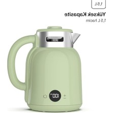 MarkEntegra Akıllı Çift Katmanlı Paslanmaz Çelik Kettle - Wi-Fi ile Uzaktan Kontrol, 1.5 Lt