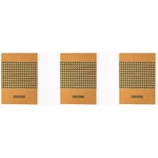 MarkEntegra 3'lü Kraft Bloknot Seti - 17X24 Cm, Çizgili, 50 Yaprak