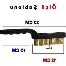 MarkEntegra Plastik Saplı Tel Fırça - 5 No ile Etkili Temizlik