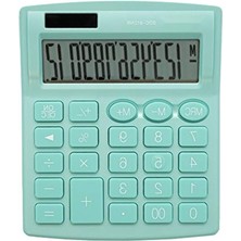 MarkEntegra Yeşil Renkli 14 Haneli Hesap Makinesi