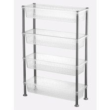 MarkEntegra 4 Katlı Şeffaf Sebzelik, Pratik ve Kullanışlı