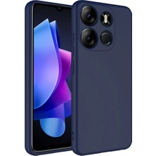 Egstech Tecno Spark Go 2023 Kılıf Lansman Premium Kadife Kaplama Lens Korumalı Soft Silinebilir Arka Kılıf