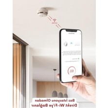 MarkEntegra Değiştirilebilir Pilli Akıllı Duman Dedektörü