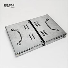 MarkEntegra Hafif ve Katlanabilir Galvaniz Mangal - Kolay Taşınabilir Tasarım