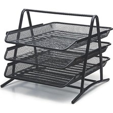 MarkEntegra 3'lü Perfore Evrak Seti, Siyah