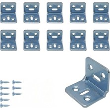 MarkEntegra 10 Adet L Demir Gönye Köşebent, 30X25X25MM