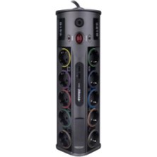 Tuba Toptaş S-Link Spg3-J-5 1.5m 306JOULE 5li Akım Kor.siyah Priz