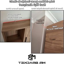 MarkEntegra Deprem Güvenliği Için Dolap Sabitleme Aparatı Seti - 16X52X100MM
