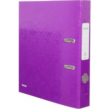 MarkEntegra Metalik Mor 180° Açılır Klasör