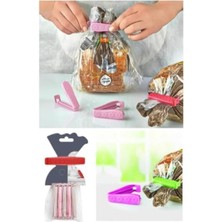 MarkEntegra Pratik Poşet Kapatıcı Klips Seti - 10 Adet