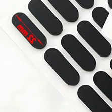 MarkEntegra Darbe Ses Kapı Stoperi - Yapışkanlı Keçe, 22 Mm, 30'lu Paket