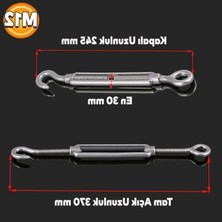 MarkEntegra Galvanizli Paslanmaz Çelik Kanca, 5 Adet