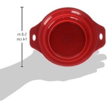 MarkEntegra Seyahat Için Pratik Silikon Mama Kabı, 0.5 L