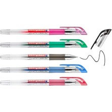 MarkEntegra 5 Renkli Jel Roller Kalem Seti, 0,7 mm Uç Kalınlığı ile Yüksek Hassasiyet