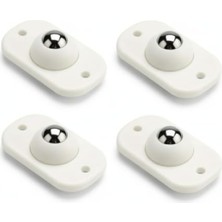 MarkEntegra 4’lü Bilyeli Eşya Kaydırma Aparatı - Çelik Bilyeli, Zemin Koruyucu