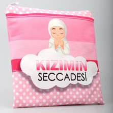 Begün Çantalı Kız Çocuk Seccadesi-Kızımın Seccadesi (Pembe)