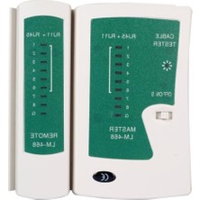 MarkEntegra Lüks Kablo Test Cihazı - Rj-45, Rj-11 Destekli