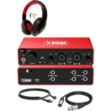 MarkEntegra Üst Segment USB Stüdyo Ses Kartı - 4 Giriş 4 Çıkış