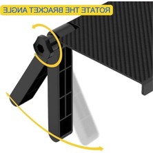 MarkEntegra Ayarlanabilir Tv Üstü Raf - Kaymaz Organizer, Ekran Üstü Düzenleyici